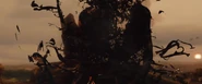 Gretel kills a witch.