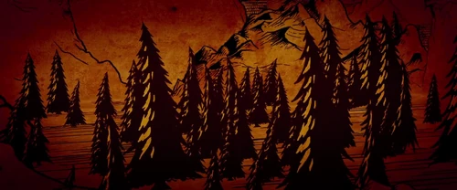 Forest in the opening credits