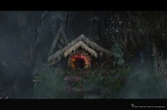 Concept art of the Gingerbread House.