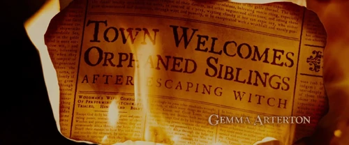 Town Welcomes Orphaned Siblings after escaping witch.