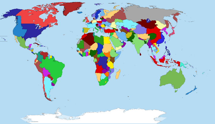 World Map | Happy Airlines Wiki | Fandom