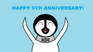 Mumble with the Happy 9th Anniversary of Happy Feet