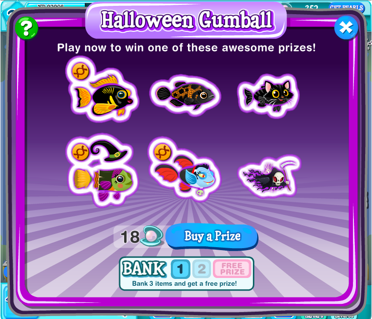 Halloween gumball Happy Aquarium Wiki Fandom