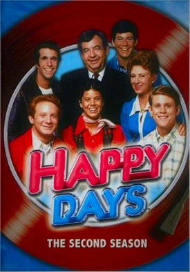 "Happy Days" Season 2 DVD cover.