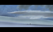 In this sequence it was important to show relationship with the size of the oppressing clouds, shadows and characters.