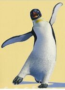 Mumble as a fully-fledged Emperor Penguin in Happy Feet: The Movie Storybook