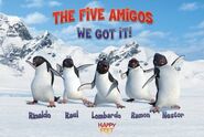 Rinaldo (left) in a poster of the Amigos
