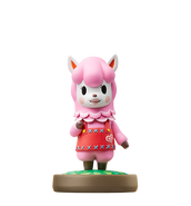 Reese's amiibo figure was released with Animal Crossing: amiibo Festival in a three-pack including Cyrus and K.K.