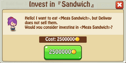 Invest Sandwich 1