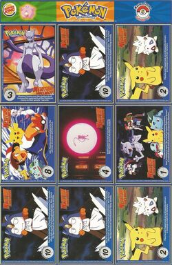 Pokemon first movie burger king toys clearance