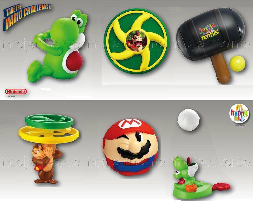 Super mario hotsell mcdonalds toys
