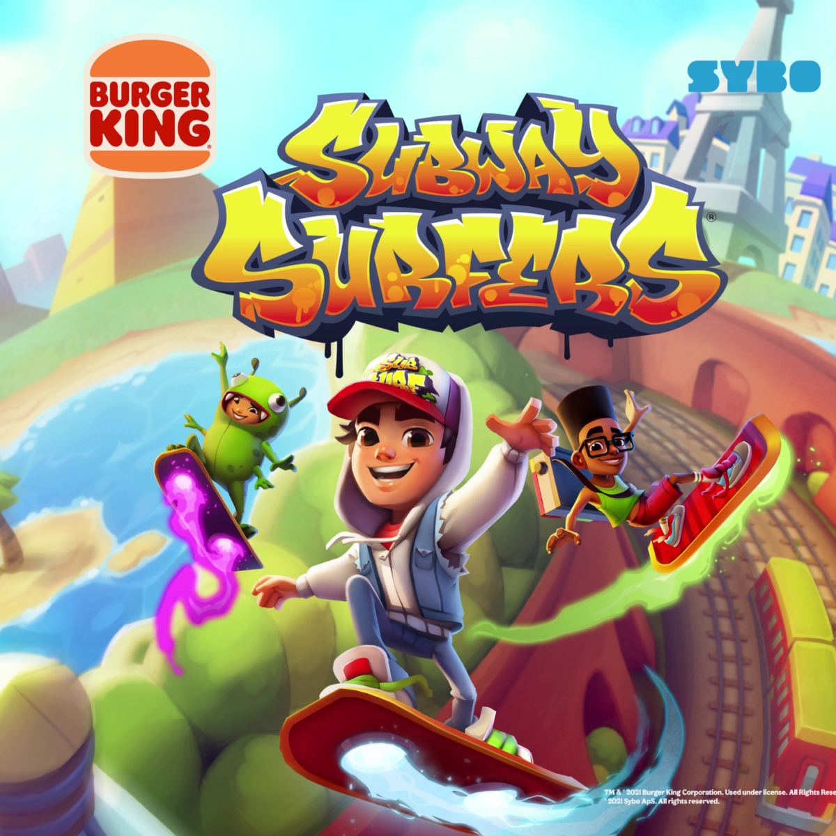 Subway Surfers (Burger King, 2022) | Kids Meal Wiki | Fandom