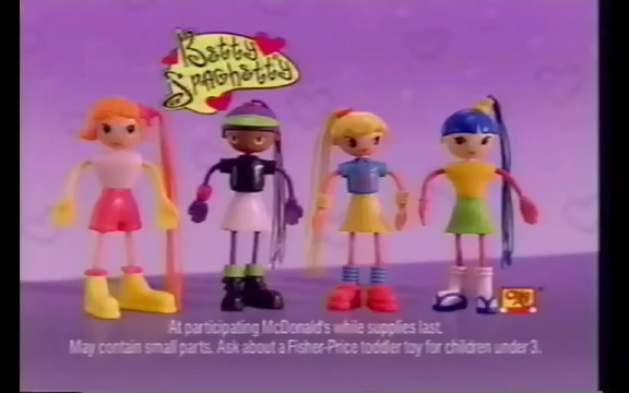 Betty spaghetty mcdonalds outlet