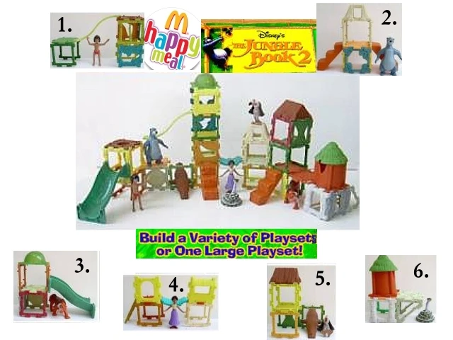mcdonalds toy playset