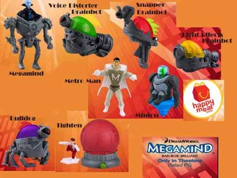 megamind mcdonald's toys