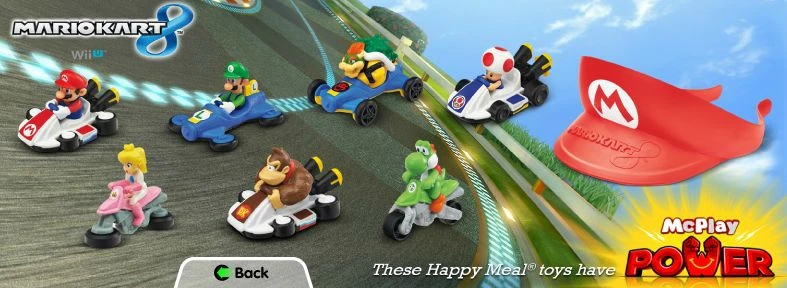 Mario Kart 8 (McDonald's, 2014) | Kids Meal Wiki | Fandom