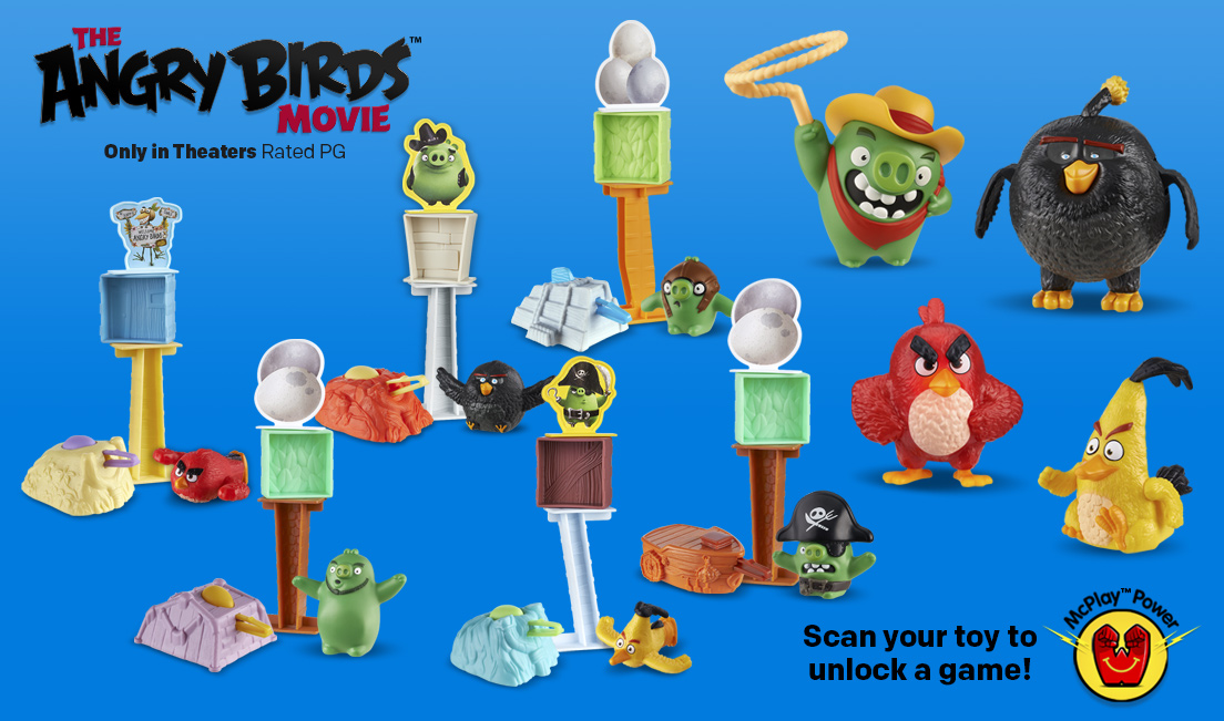 Mcdonalds happy meal sales angry birds