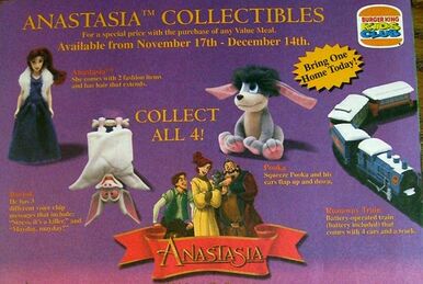 Anastasia burger king toys 2025