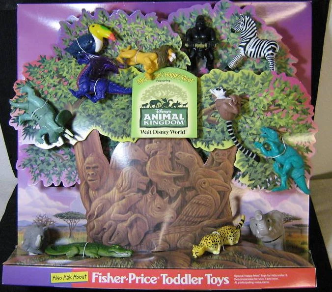 Disney's Animal Kingdom (McDonald's, 1998) Kids Meal Wiki Fandom