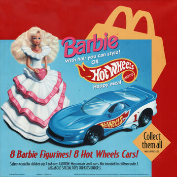 Hot wheels 1993 mcdonalds dragster top