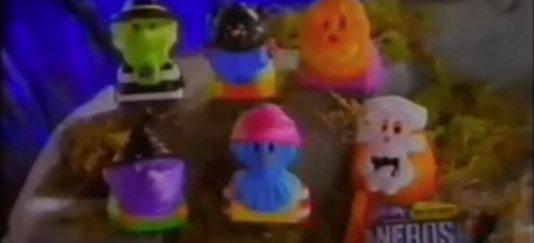 Halloween Nerds Candy Dispensers (McDonald's, 1998) | Kids Meal