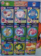 Burger King Pokémon Master sheet #9 (Front).