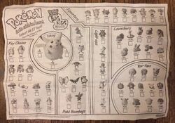 Burger king pokemon toys online 1999 list