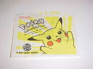 Pikachu french fries bag (Front).