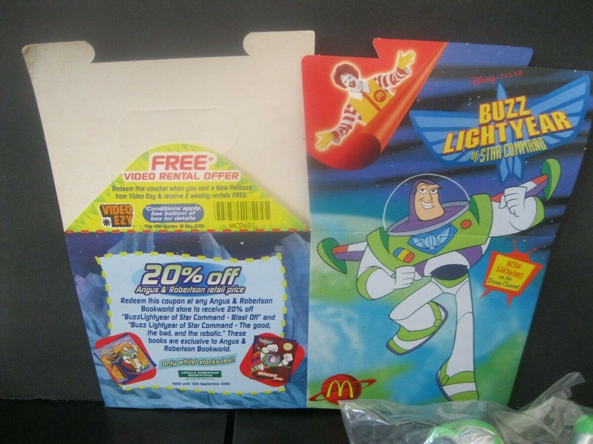 Buzz lightyear of star command hot sale mcdonalds toys