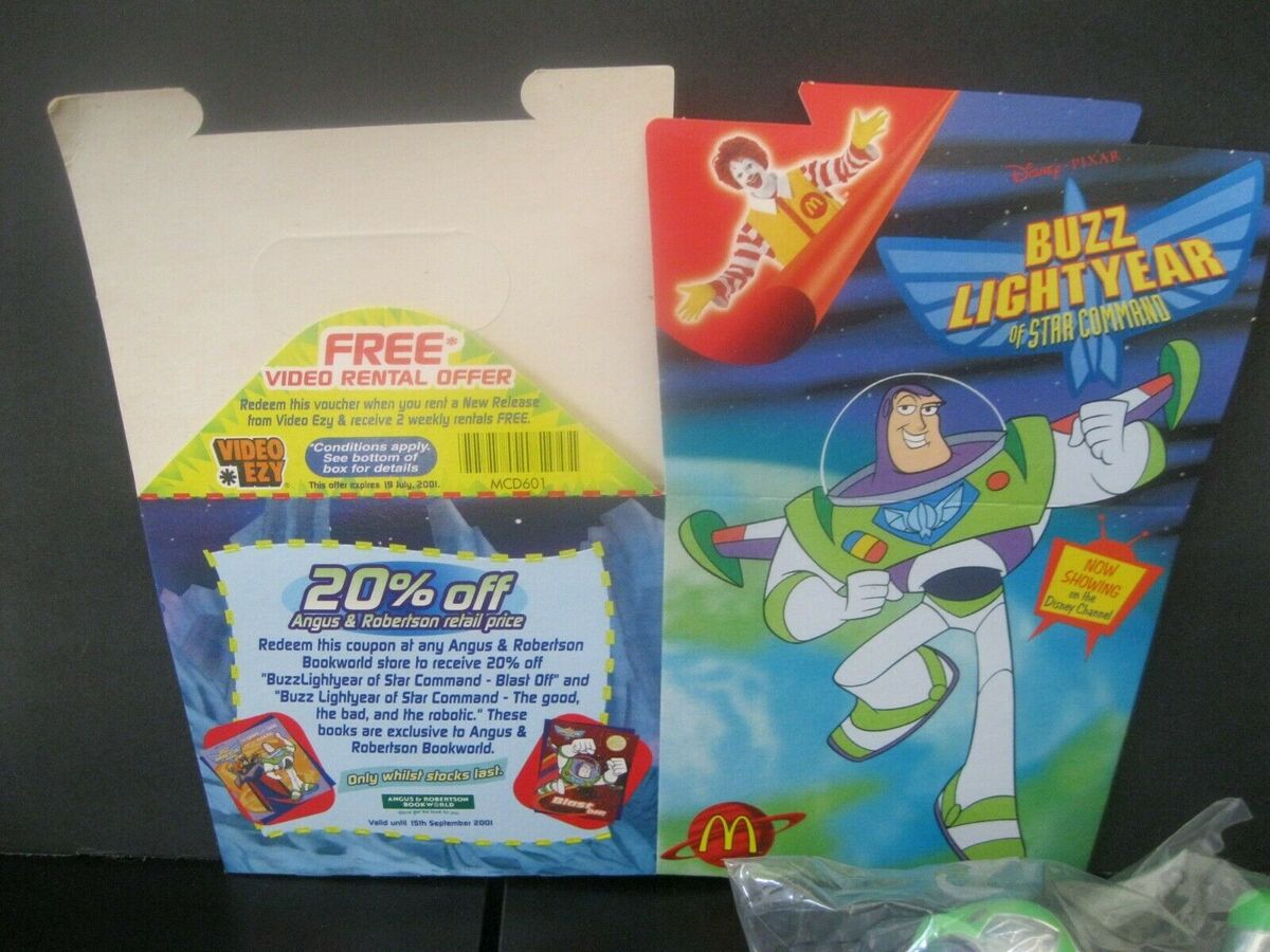 Mcdonalds Happy Meal Toys Buzz Lightyear Star Command vrogue.co