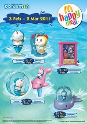 McD Malaysia Doraemon 2011