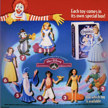 Walt Disney Masterpiece Collection (McDonald's, 1996-98