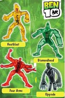 ben 10 mcdonald's toys