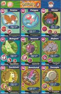 Burger King Pokémon Master sheet #5 (Front).