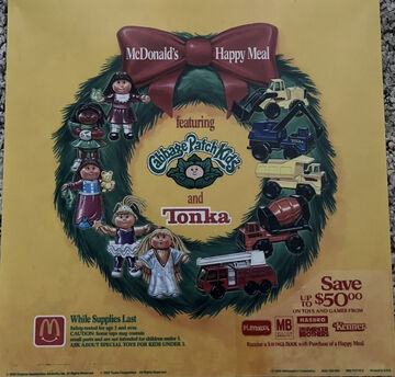 Cabbage patch mcdonalds toys store