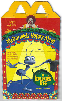 A Bug s Life McDonald s 1998 Kids Meal Wiki Fandom