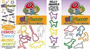 Quiznos Silly Bandz promo sheet