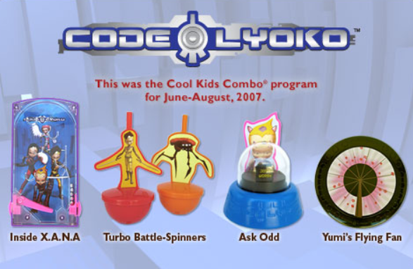 Code Lyoko (Carl's Jr./Hardee's, 2007) | Kids Meal Wiki | Fandom