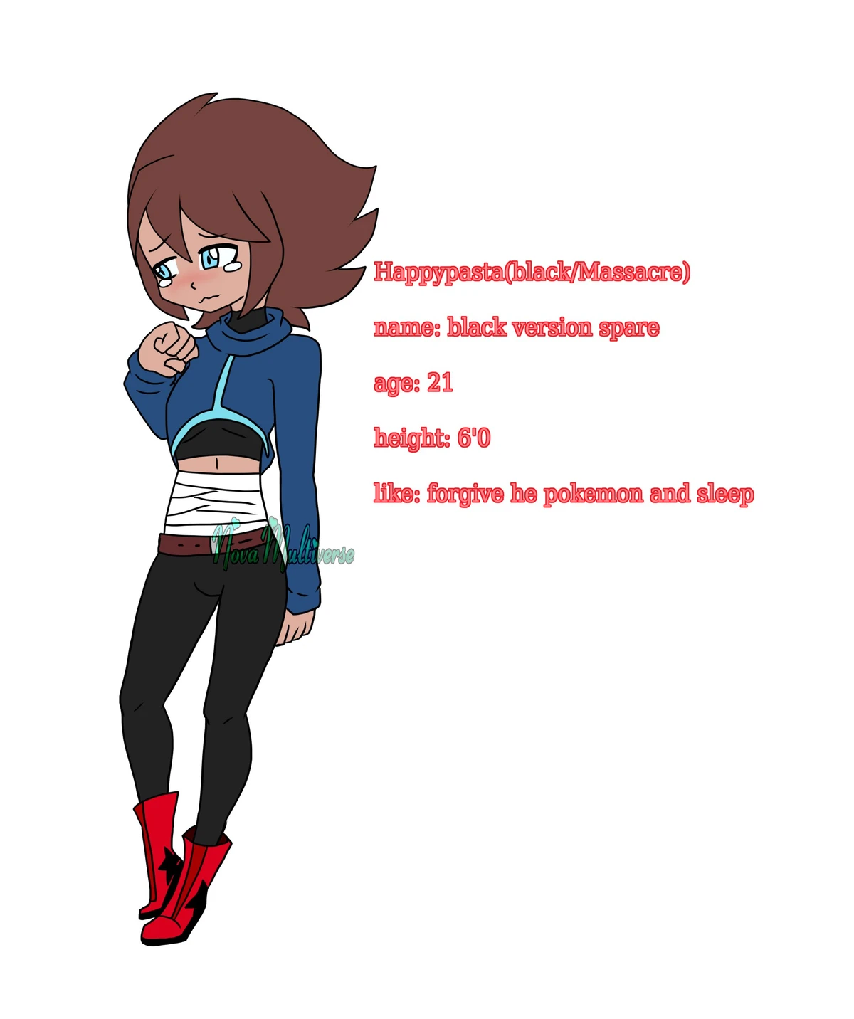 Black Version Spare Happypasta en español Wiki Fandom