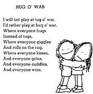 Hug O' War by Sheldon Allan Silverstein | Happypasta Wiki | Fandom