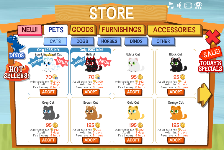 My Facebook game, Happy Pets. I'm miss this game so much, I could keep a  lot of happy pets (2010) 