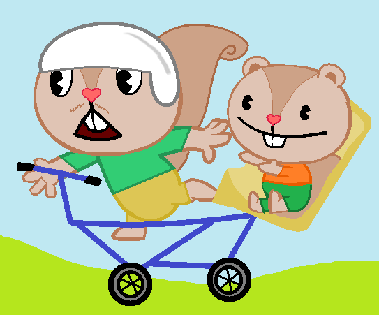 Irresponsible Dad and Timmy | Happy Tree Friends Fanon Wiki | Fandom