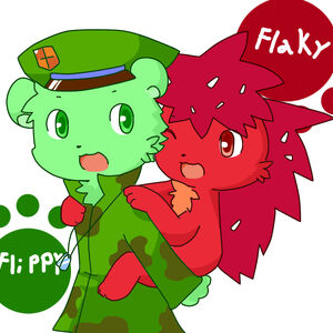 Flippy Flaky Happy Tree Friends Fanon Wiki Fandom Hier präsentieren wir euch nun unser zweites cmv zu flippy x flaky, dieses mal zu dem song „kill me i'm a monster von awin. flippy flaky happy tree friends fanon