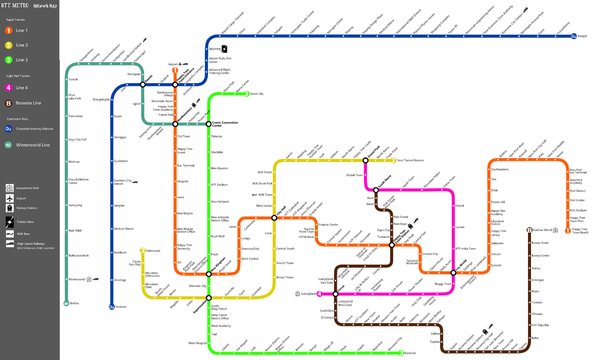 Full Map of Happy Tree Friends Online (MMO) : r/happytreefriends