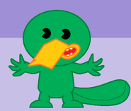 A young platypus alien.