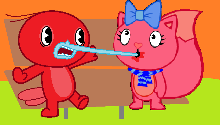 Kiss in the Beak | Happy Tree Friends Fanon Wiki | Fandom