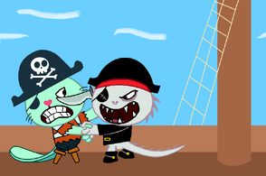Pirate fight