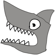 Shark puppet