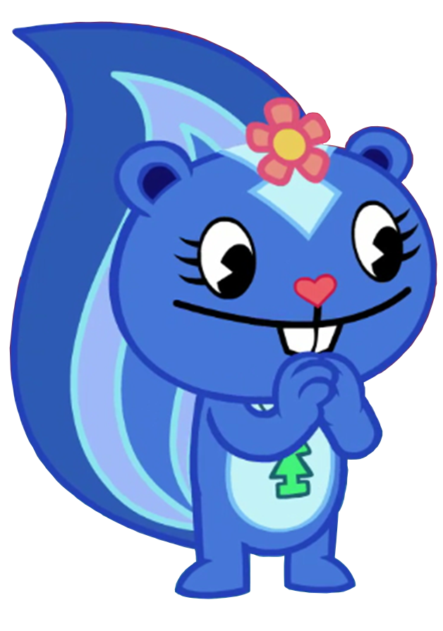 happy tree friends giggles and cuddles anime