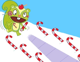 Candy Canes And Bloody Lanes Aglow Happy Tree Friends Fanon Wiki Fandom